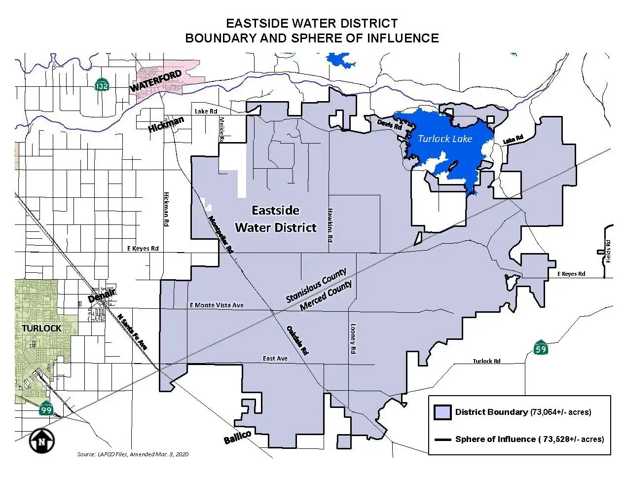 Eastside Water District MAP